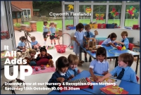 Coworth Flexlands School - Nursery & Reception Open Morning Sat 15th Oct 2016
