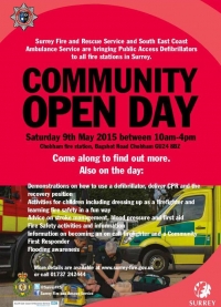 Surrey Fire and Rescue Community Open Day